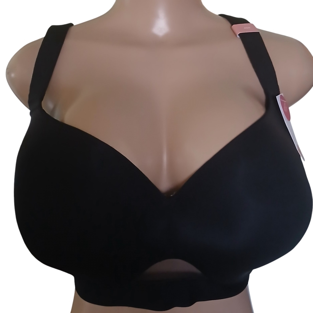 Cacique Plus Size Comfort Bliss Full Coverage Plus Size 40H Black Color